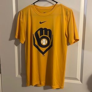 Milwaukee Brewers Nike Dri Fit tshirt